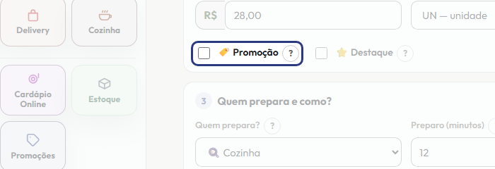 A tela do +Freela com o ponto de que o passo 10 fala em destaque