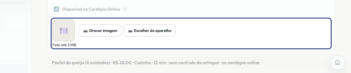 A tela do +Freela com o ponto de que o passo 21 fala em destaque