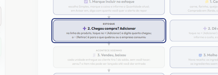 A tela do +Freela com o ponto de que o passo 4 fala em destaque