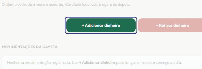 A tela do +Freela com o ponto de que o passo 4 fala em destaque