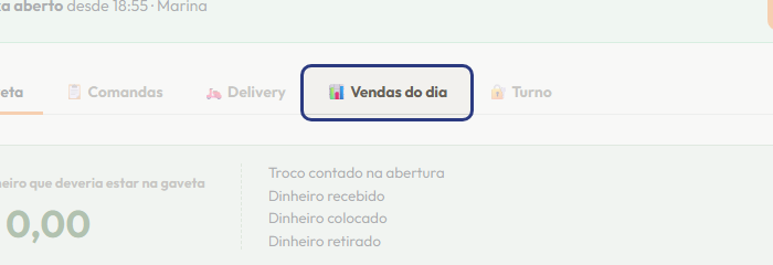 A tela do +Freela com o ponto de que o passo 9 fala em destaque