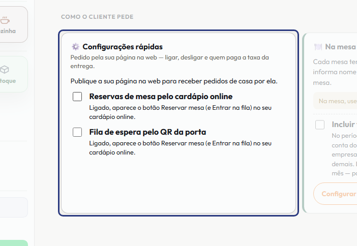 A tela do +Freela com o ponto de que o passo 16 fala em destaque