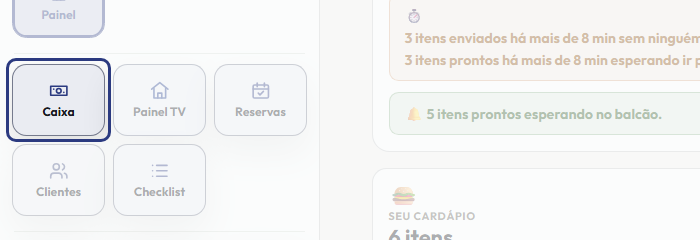 A tela do +Freela com o ponto de que o passo 15 fala em destaque