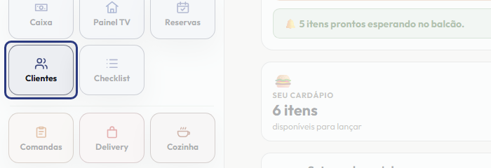 A tela do +Freela com o ponto de que o passo 26 fala em destaque