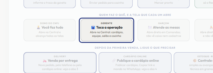 A tela do +Freela com o ponto de que o passo 12 fala em destaque