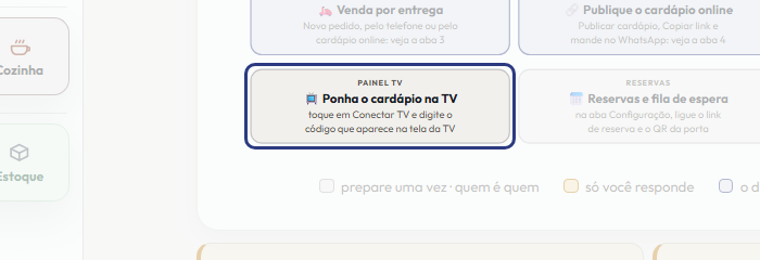 A tela do +Freela com o ponto de que o passo 18 fala em destaque