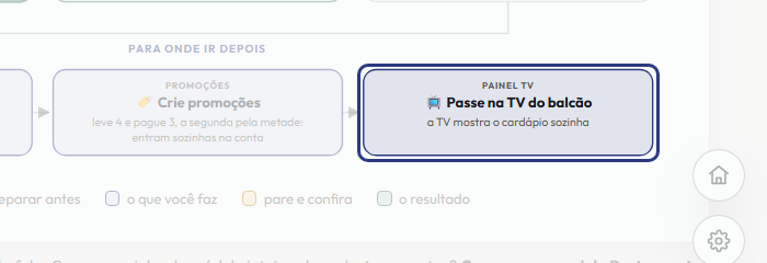 A tela do +Freela com o ponto de que o passo 17 fala em destaque