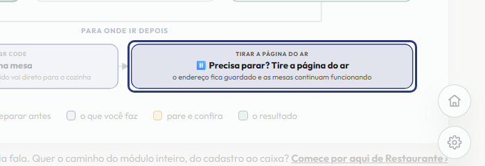 A tela do +Freela com o ponto de que o passo 14 fala em destaque