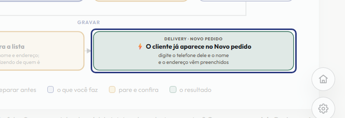 A tela do +Freela com o ponto de que o passo 11 fala em destaque