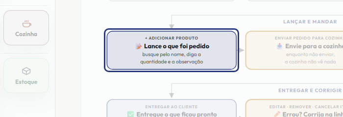 A tela do +Freela com o ponto de que o passo 5 fala em destaque
