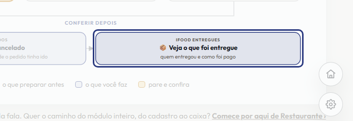 A tela do +Freela com o ponto de que o passo 10 fala em destaque