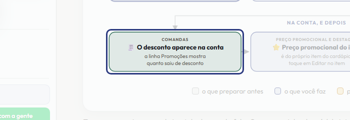 A tela do +Freela com o ponto de que o passo 10 fala em destaque