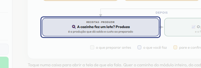 A tela do +Freela com o ponto de que o passo 11 fala em destaque