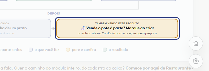 A tela do +Freela com o ponto de que o passo 11 fala em destaque