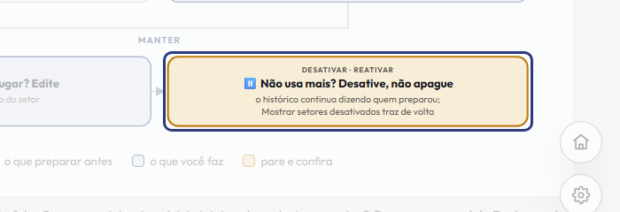 A tela do +Freela com o ponto de que o passo 10 fala em destaque
