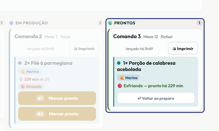 A tela do +Freela com o ponto de que o passo 7 fala em destaque