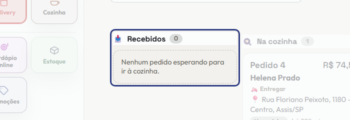 A tela do +Freela com o ponto de que o passo 3 fala em destaque
