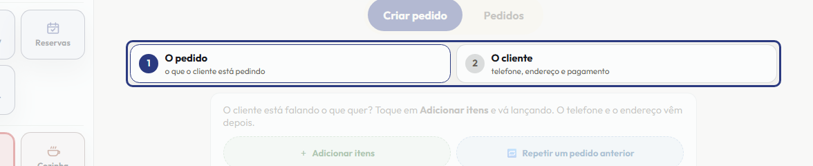 A tela do +Freela com o ponto de que o passo 8 fala em destaque
