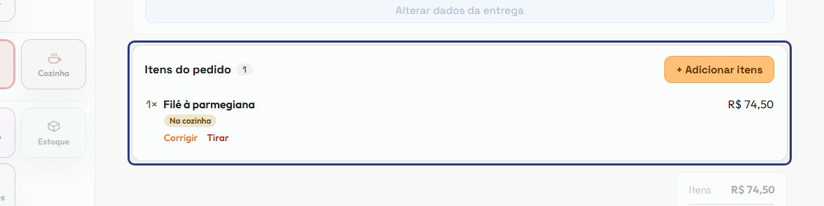 A tela do +Freela com o ponto de que o passo 5 fala em destaque