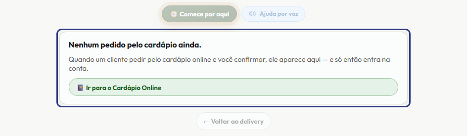 A tela do +Freela com o ponto de que o passo 2 fala em destaque