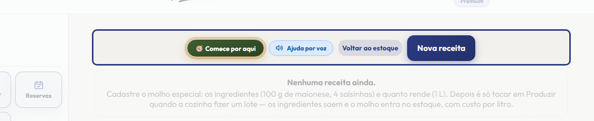 A tela do +Freela com o ponto de que o passo 1 fala em destaque
