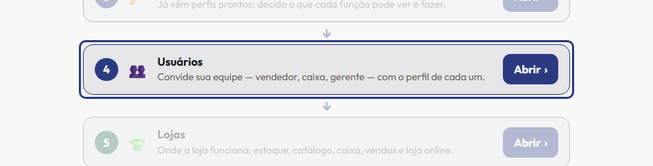 A tela do +Freela com o ponto de que o passo 4 fala em destaque