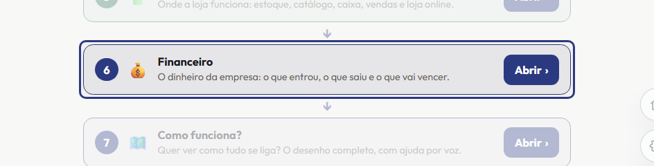 A tela do +Freela com o ponto de que o passo 6 fala em destaque