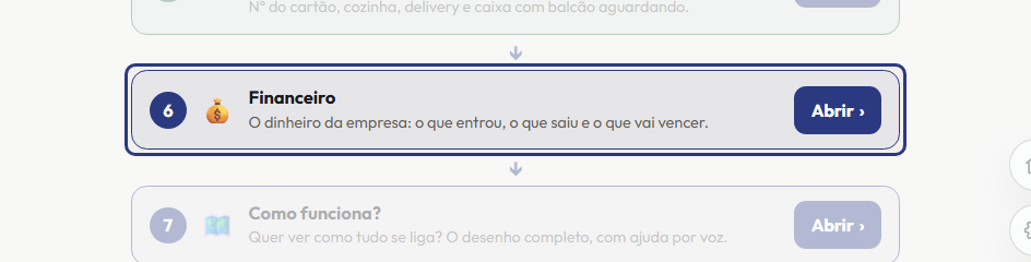 A tela do +Freela com o ponto de que o passo 6 fala em destaque