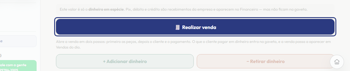 A tela do +Freela com o ponto de que o passo 12 fala em destaque