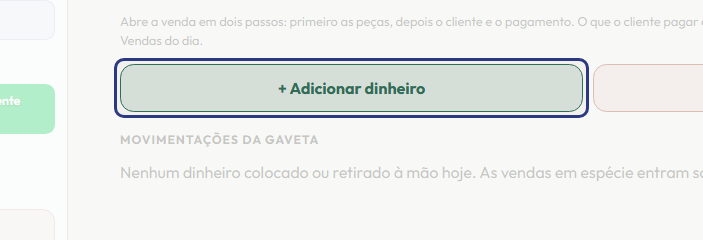 A tela do +Freela com o ponto de que o passo 13 fala em destaque