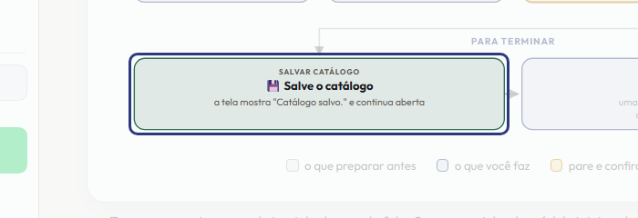A tela do +Freela com o ponto de que o passo 12 fala em destaque