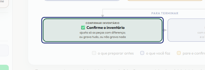 A tela do +Freela com o ponto de que o passo 8 fala em destaque
