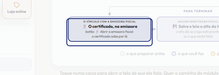 A tela do +Freela com o ponto de que o passo 9 fala em destaque