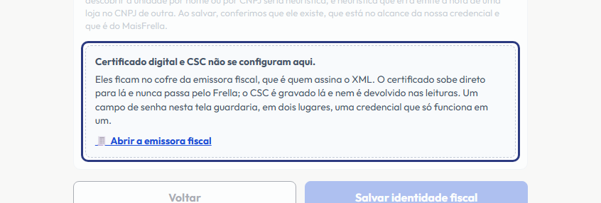 A tela do +Freela com o ponto de que o passo 7 fala em destaque