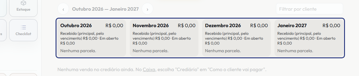 A tela do +Freela com o ponto de que o passo 2 fala em destaque