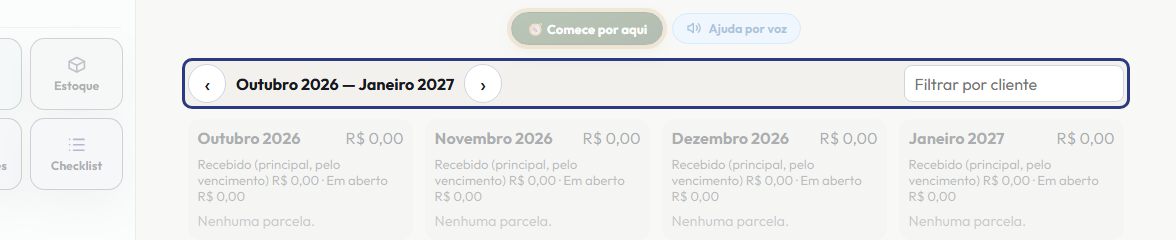 A tela do +Freela com o ponto de que o passo 3 fala em destaque