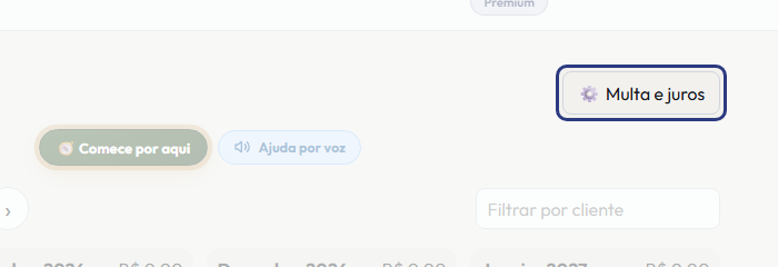 A tela do +Freela com o ponto de que o passo 8 fala em destaque