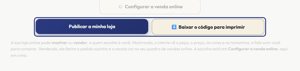 A tela do +Freela com o ponto de que o passo 9 fala em destaque