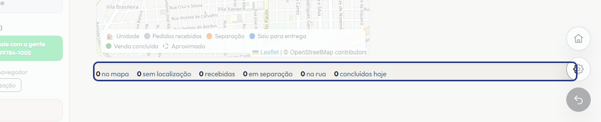 A tela do +Freela com o ponto de que o passo 5 fala em destaque