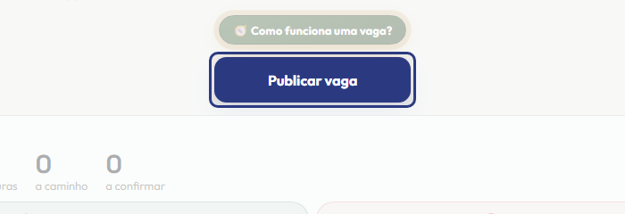 A tela do +Freela com o ponto de que o passo 8 fala em destaque