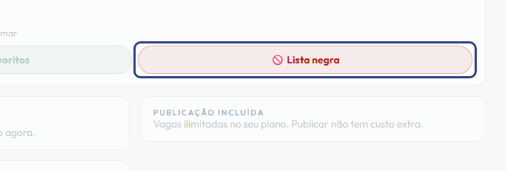 A tela do +Freela com o ponto de que o passo 11 fala em destaque