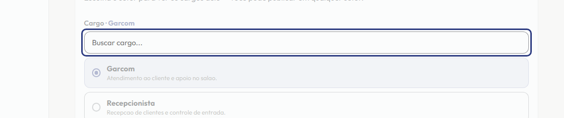 A tela do +Freela com o ponto de que o passo 5 fala em destaque