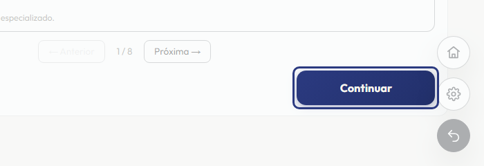 A tela do +Freela com o ponto de que o passo 24 fala em destaque
