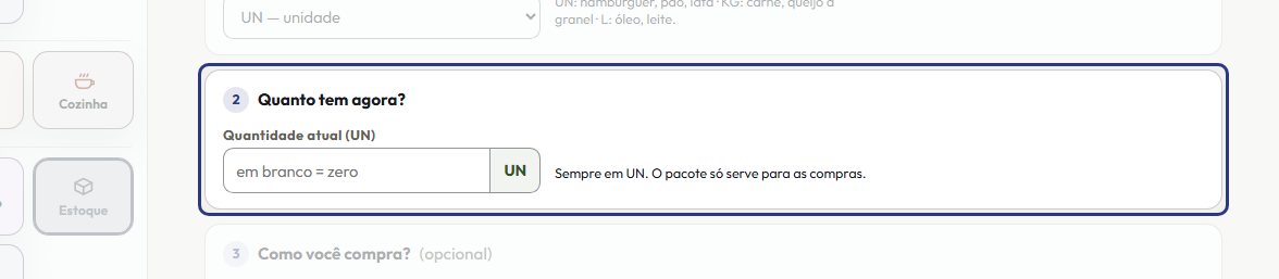 A tela do +Freela com o ponto de que o passo 3 fala em destaque