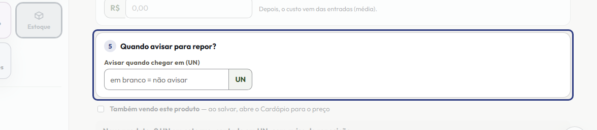 A tela do +Freela com o ponto de que o passo 6 fala em destaque