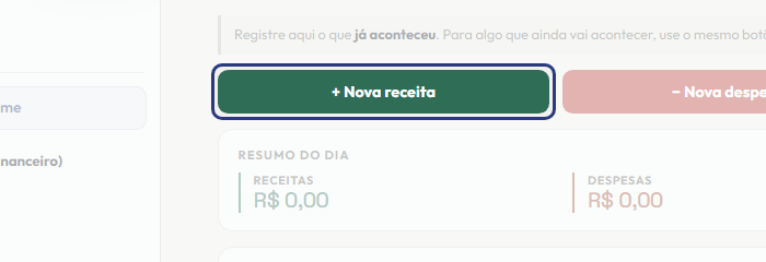 A tela do +Freela com o ponto de que o passo 3 fala em destaque