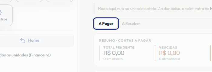 A tela do +Freela com o ponto de que o passo 2 fala em destaque