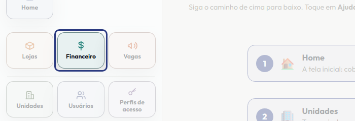 A tela do +Freela com o ponto de que o passo 3 fala em destaque