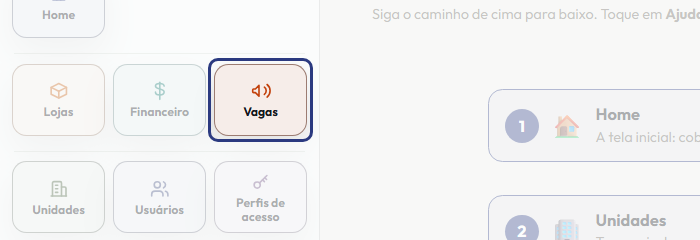 A tela do +Freela com o ponto de que o passo 4 fala em destaque