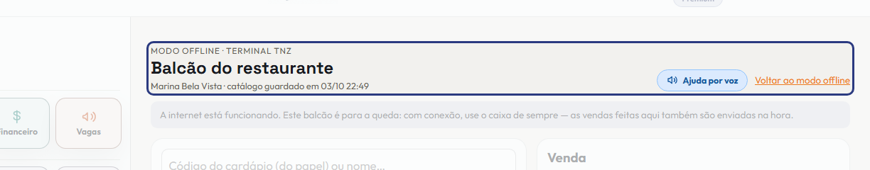 A tela do +Freela com o ponto de que o passo 1 fala em destaque